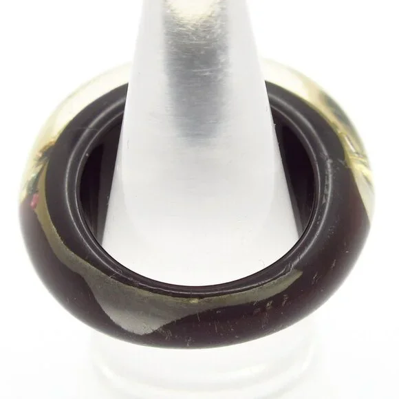 LOUIS VUITTON Bague Inclusion - Purple Ring #6 1/2